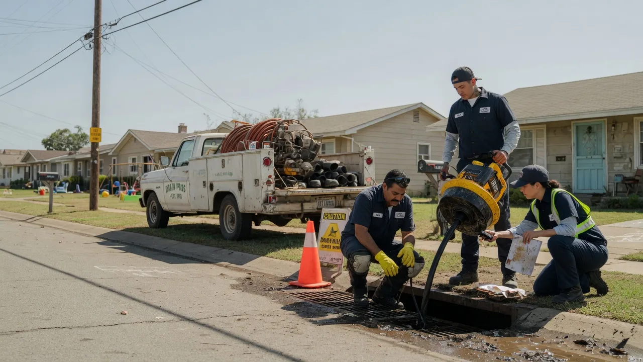 Drain Cleaning in Reklaw, TX near me